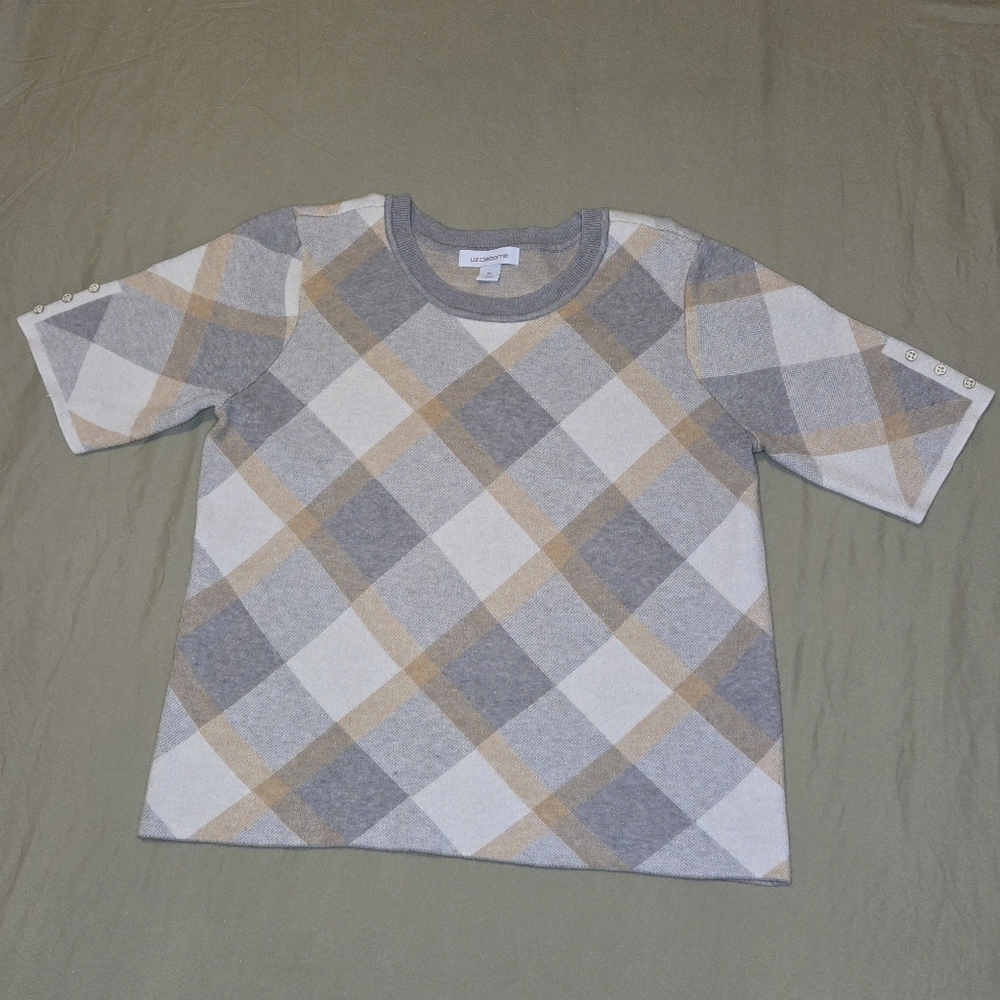 Liz Claiborne 3/4 Sleeve Sweater – Size LP #004
